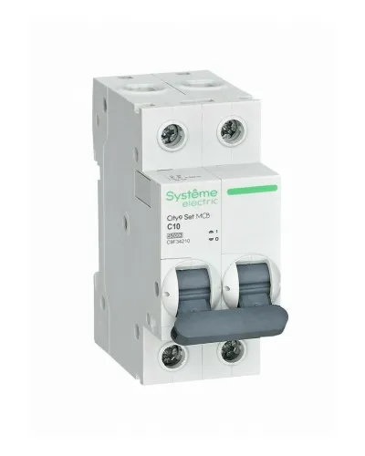City9 Set 2P 10А 4.5kA С (C9F34210). Автоматический выключатель. Systeme Electric в Нижнем Новгороде