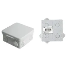 Коробка ОП 80х80х50мм, крышка, IP54, 7вх. (SQ1401-0512). Распаячная коробка. TDM ЕLECTRIC