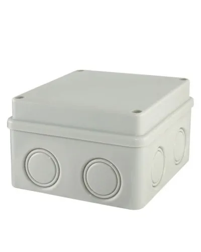 Коробка ОП 110х110х70мм, крышка на винтах, IP55, 8вх., без гермовводов (SQ1401-0814). Распаячная коробка. TDM ЕLECTRIC в Нижнем Новгороде