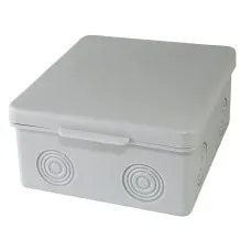 Коробка ОП 80х80х50мм, крышка, IP54, 7вх., без гермовводов (SQ1401-0812). Распаячная коробка. TDM ЕLECTRIC