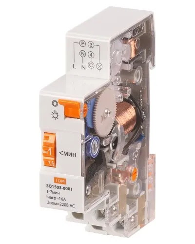 ТЛ-1мин/7мин-16А-DIN TDM (SQ1503-0001). Таймер лестничный. TDM ЕLECTRIC в Нижнем Новгороде