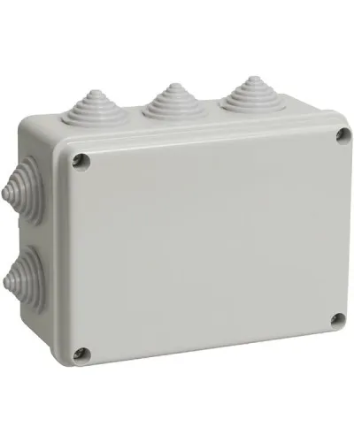 Коробка ОП 150х110х70мм, крышка, IP44, 10 гермовводов (SQ1401-1241). Распаячная коробка. TDM ЕLECTRIC в Нижнем Новгороде