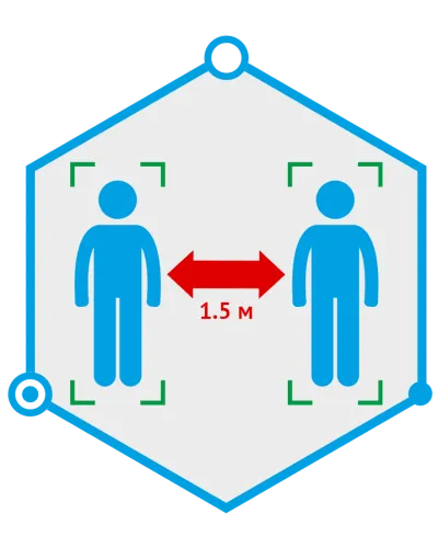 TRASSIR Social Distance Detector. Программное обеспечение для IP систем видеонаблюдения. Trassir в Нижнем Новгороде