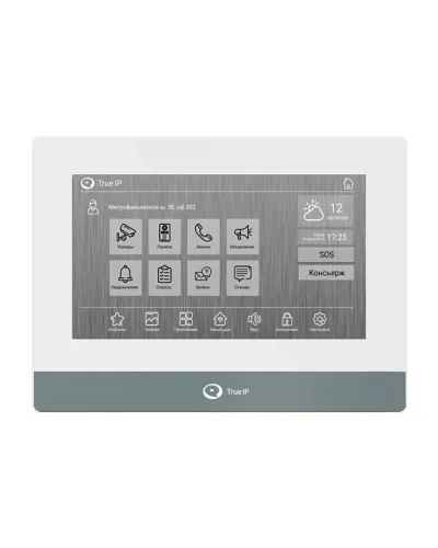 TI-4107AW. Монитор IP-видеодомофона цветной. True-IP в Нижнем Новгороде