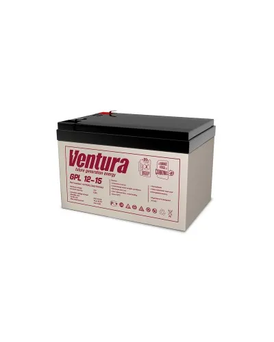 Ventura GPL 12-15. Аккумулятор герметичный свинцово-кислотный. Ventura в Нижнем Новгороде