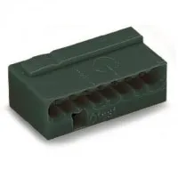 WAGO 243-208 Клемма MICRO 8-проводная темно-серая. Клемма для распределительных коробок. WAGO