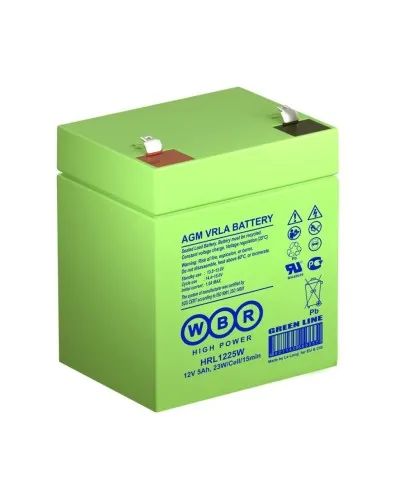 WBR HRL1225W. Аккумулятор герметичный свинцово-кислотный. WBR в Нижнем Новгороде