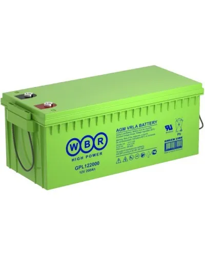 WBR GPL122000. Аккумулятор герметичный свинцово-кислотный. WBR в Нижнем Новгороде