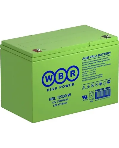 WBR HRL12330W. Аккумулятор герметичный свинцово-кислотный. WBR в Нижнем Новгороде