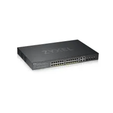 GS192024HPV2-EU0101F. Гибридный Smart коммутатор PoE+. ZYXEL
