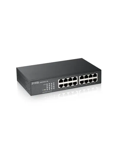 GS1100-16-EU0103F. Коммутатор 16xGE, rack 19, бесшумный. ZYXEL в Нижнем Новгороде