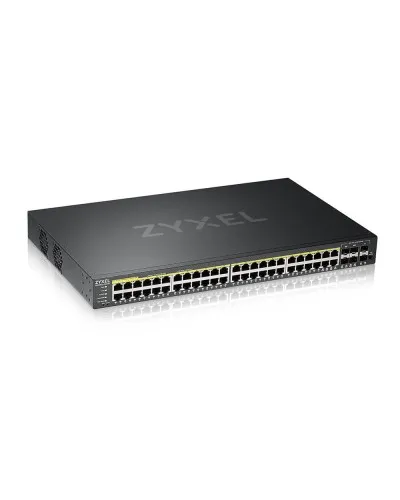 GS2220-50HP-EU0101F. Коммутатор гибридный L2 PoE+ rack 19. ZYXEL в Нижнем Новгороде