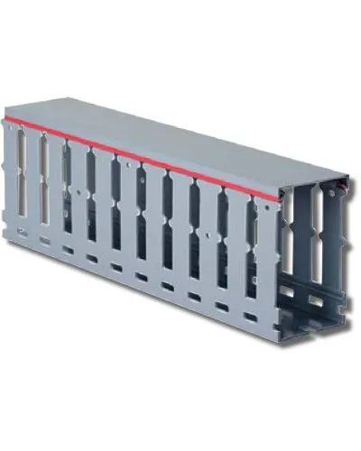 Короб перфорированный, серый RL12 40x40 (00134RL): Короб перфорированный в Нижнем Новгороде
