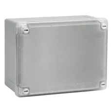 Коробка ответвительная с гладкими стенками IP56, 120х80х50 (53920). Коробка ответвительная с гладкими стенками и матовой крышкой. ДКС
