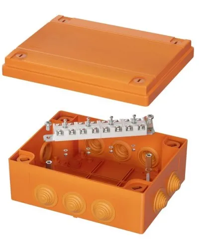 Коробка FS 150х110х70 12P (FSB211204). Коробка ответвительная огнестойкая из термопласта. ДКС в Нижнем Новгороде