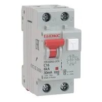 АВДТ YON MDR63 C16 2P 300mA (MDR63-24C16-A). Автоматический выключатель дифференциального тока. ДКС