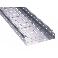 Лоток перфорированный 300х50х3000, горячеоцинкованный (35265HDZ): Лоток перфорированный