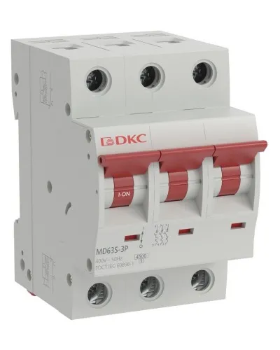 YON max MD63S 3P 40А 4,5кА C (MD63S-3PC40). Автоматический выключатель. ДКС в Нижнем Новгороде
