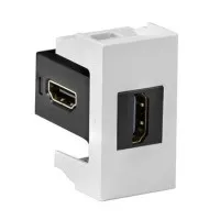 Розетка HDMI Viva 1 модуль белая (41018): Розетка HDMI