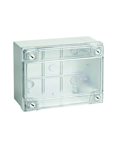 Коробка ответвительная с гладкими стенками, IP56, 380х300х120 (54420). Коробка ответвительная с гладкими стенками и прозрачной крышкой. ДКС в Нижнем Новгороде