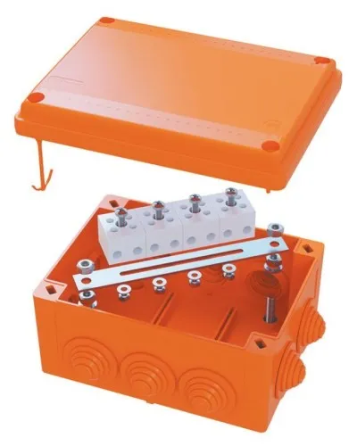 Коробка FS 100х100х50 4P (FSB11404): Коробка ответвительная огнестойкая из термопласта в Нижнем Новгороде
