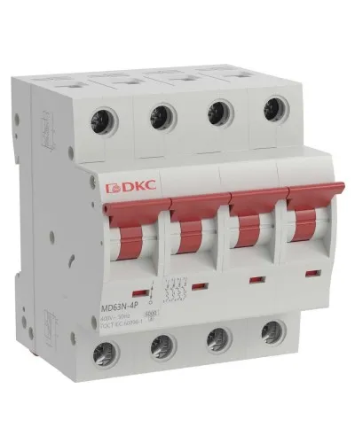 YON max MD63N 4P 10А 6кА C (MD63N-4PC10). Автоматический выключатель. ДКС в Нижнем Новгороде