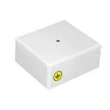 Коробка MB75 75х75х40, 8P (1,5…2,5мм²) белая (46051PE-HF-W). Коробка монтажная, огнестойкая, без галогена. Экопласт