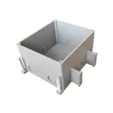 Коробка для люков в пол на 2 поста BOX/2+2ST66 (70125): Коробка для люков в пол на 2 поста 45х45мм + 2 модуля 45х22,5 (70025), пластик