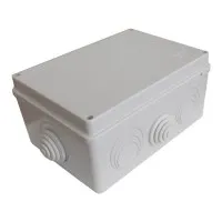Коробка JBS210 210х150х100, 8 вых., IP55, серая (44016). Коробка монтажная. Экопласт