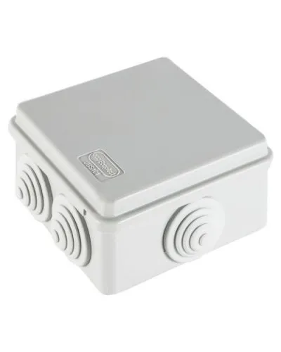 Коробка JBS101 100х100х55, 6 вых., IP55, серая (44037). Коробка монтажная. Экопласт в Нижнем Новгороде