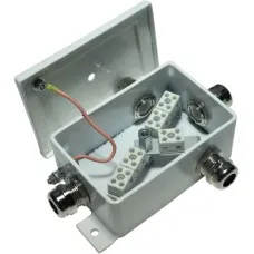 КМ-О (12к*6,0)-IP66-d, три ввода: Коробка монтажная огнестойкая
