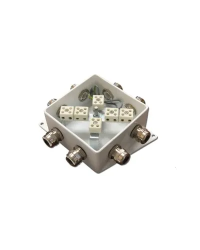 КМ-О (12к*6,0)-IP66-120х120, два ввода: Коробка монтажная огнестойкая в Нижнем Новгороде