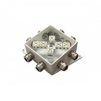 КМ-О (12к*10,0)-IP66-120х120, четыре ввода: Коробка монтажная огнестойкая