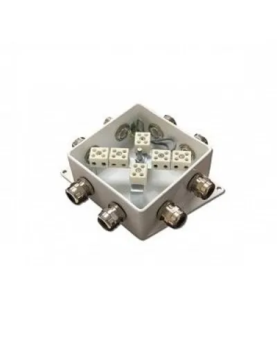 КМ-О (12к*10,0)-IP66-120х120, четыре ввода: Коробка монтажная огнестойкая в Нижнем Новгороде