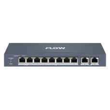 F-SW-EM410HPOE-VM. Коммутатор с POE. i-FLOW