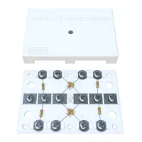 KRA-4 75 Om white (MEC42101). Коробка на 4 абонента. МЭК-Электрика