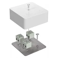 Коробка огнестойкая 75х75х30 (40-0450-FR1.5-6). Коробка огнестойкая для открытой установки. Промрукав