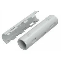 Муфта разборная D16 атмосферостойкая серая (PR13.0429). Муфта разборная. Промрукав