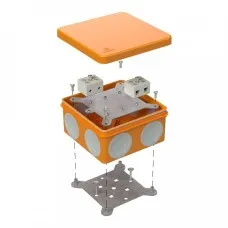 Коробка огнестойкая 60-0300-FR10.0-4 Е15-Е120 100х100х50. Коробка огнестойкая для открытой установки. Промрукав