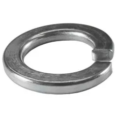 Шайба гровер оцинкованная М8 (DIN 127) (1000 шт) (PR08.2382). Шайба гровер оцинкованная. Промрукав