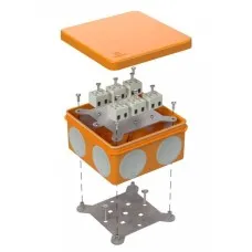 Коробка огнестойкая 60-0300-FR2.5-12 Е15-Е120 100х100х50. Коробка огнестойкая для открытой установки. Промрукав