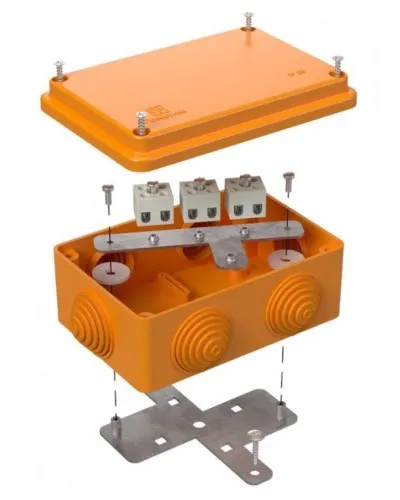 Коробка огнестойкая 120х80х50 (40-0340-FR2.5-6). Коробка огнестойкая для открытой установки. Промрукав в Нижнем Новгороде