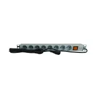 S-8 (IEC320 C14/Schuko). Блок электрических розеток. Штиль
