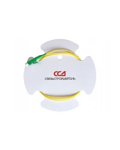 ШОС-SM/0.9 мм-LC/APC-p/t -1.0м (130201-03690). Пигтейл оптический. ССД (Связьстройдеталь) в Нижнем Новгороде
